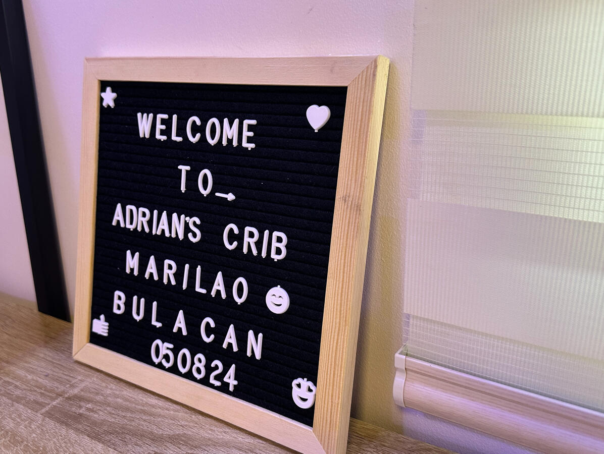 Welcome board