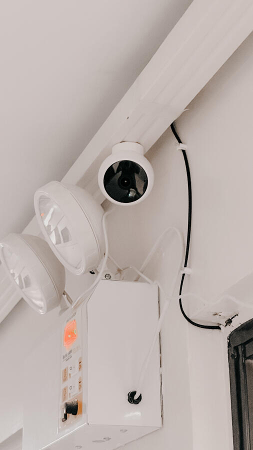 24/7 own CCTV Camera Outside the unit